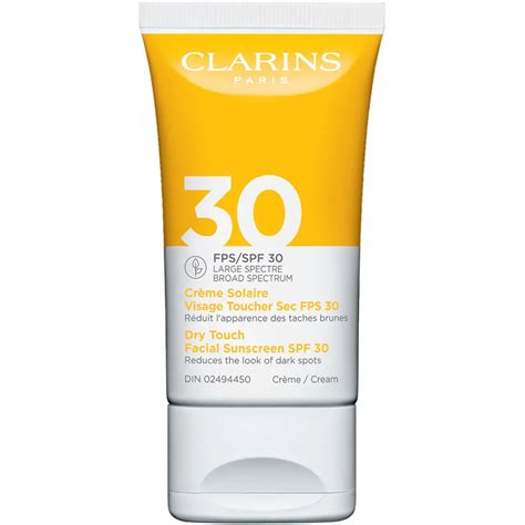 shoppers face sunscreen